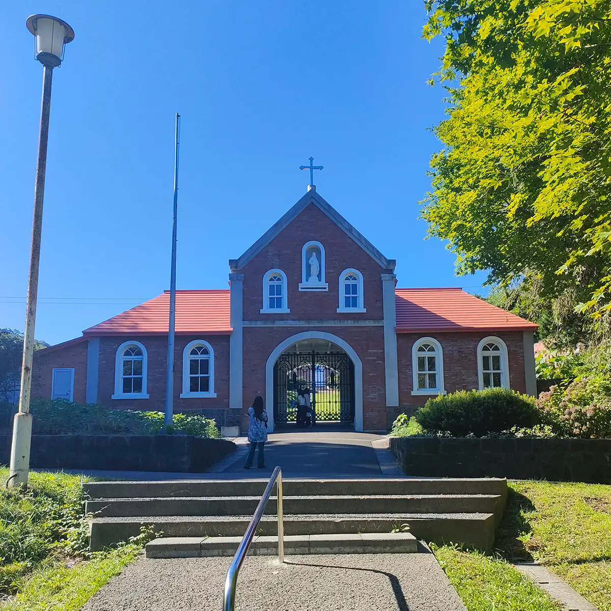 トラピスト修道院　並木道